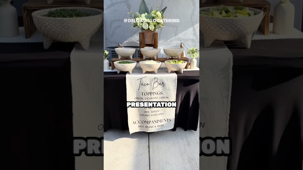 Taco bar catering service business 💡 #shorts #trending #businessidea