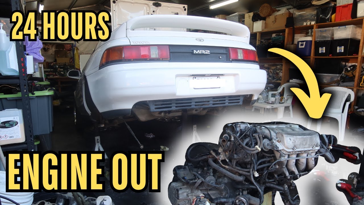We Engine Swapped the SW20 MR2 in Just 1 Day – You Won’t Believe It...