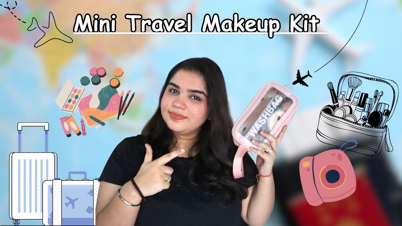 Mini Travel Makeup Kit ✈️ | Compact & Affordable Makeup You Need for Trips!