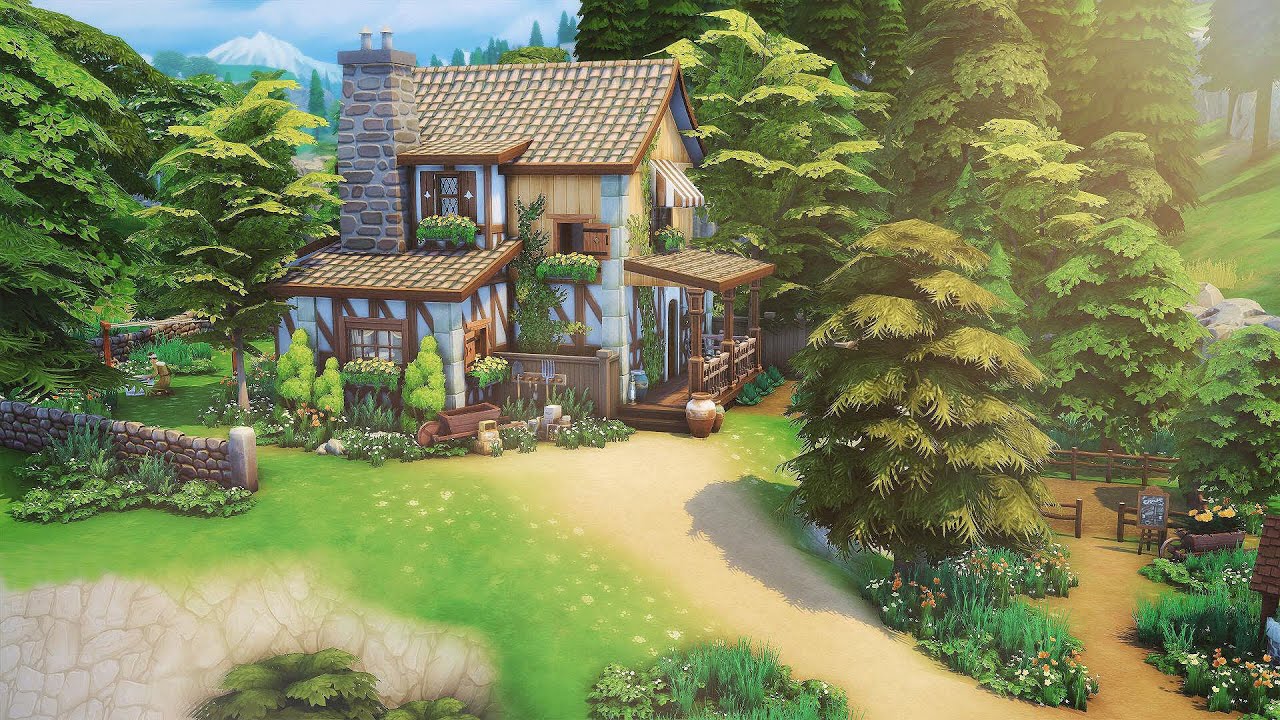 17th Century Home | Speedbuild | The Sims 4