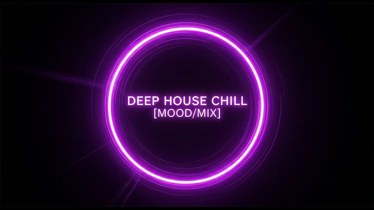Hypnotic Chill EDM Instrumental Visualizer 8K  Deep House Loop Music No Vocals