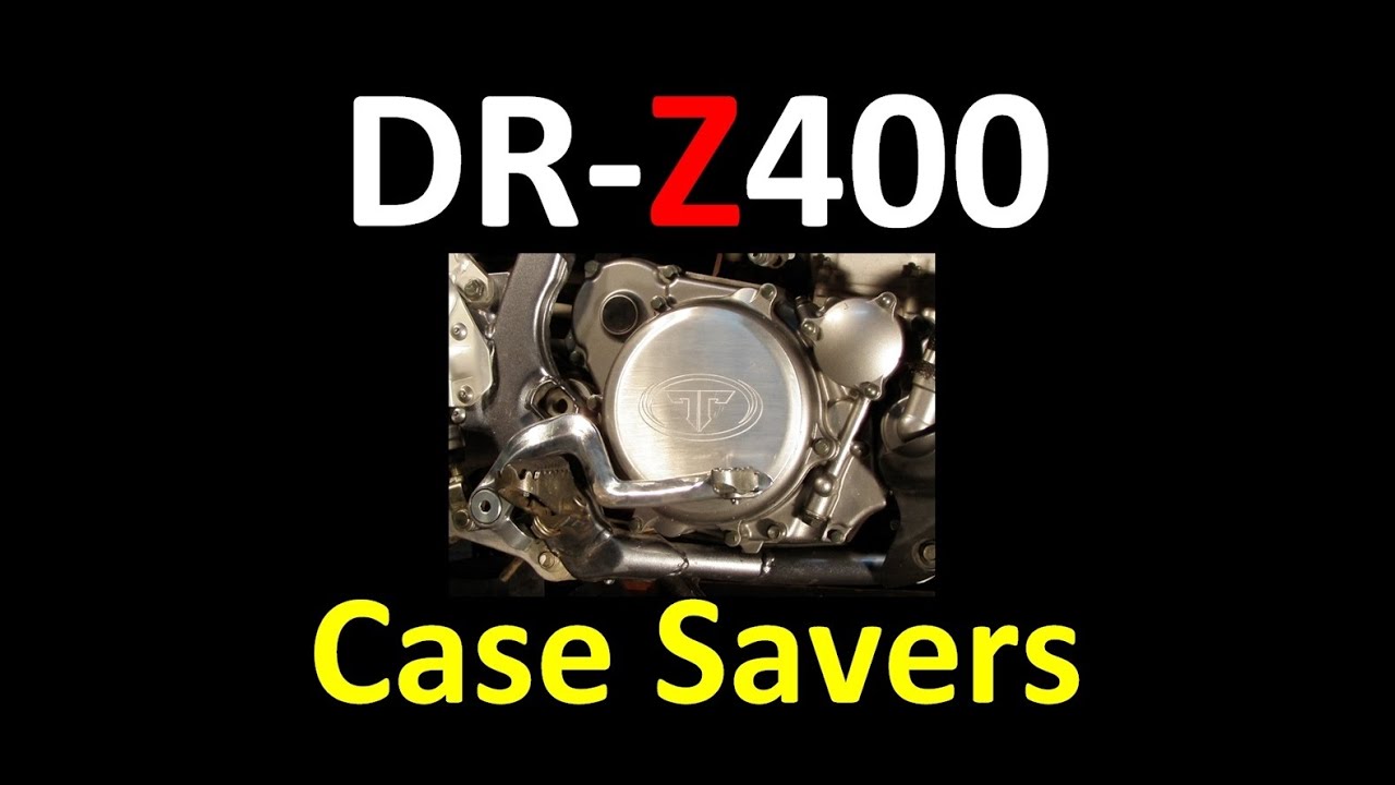 Suzuki DR-Z400 series Shift Lever & Case Saver Modifications (MANDATORY MODS) DRZ DRZ-400