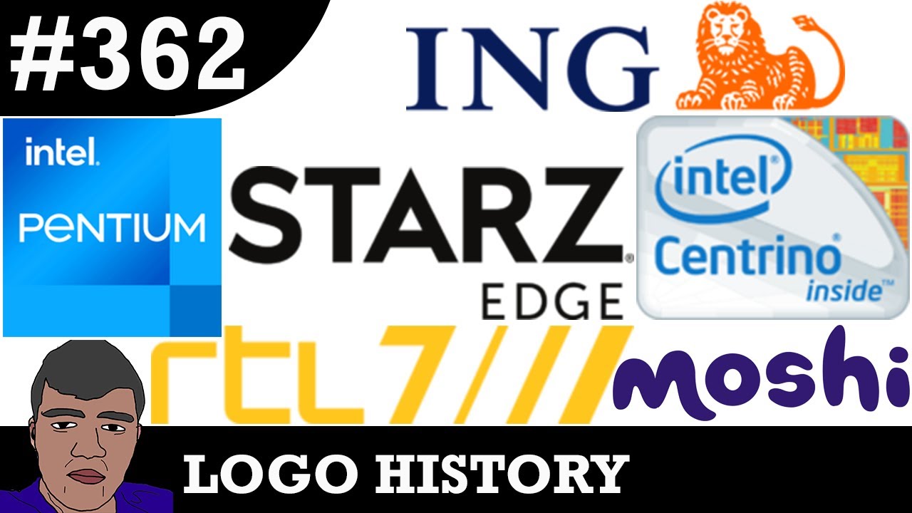 LOGO HISTORY #362 - RTL 7, Intel Pentium, Intel Centrino, Moshi: Sleep and Mindfulness & More...