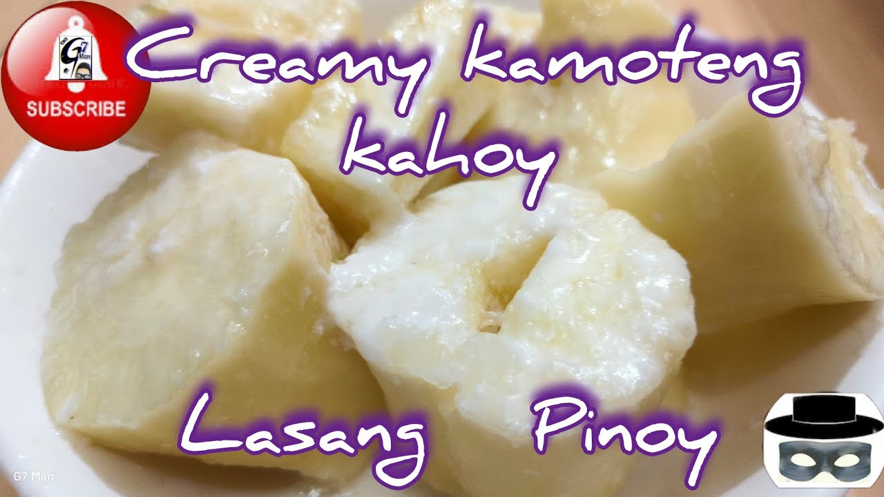 #Creamy Kamoteng Kahoy