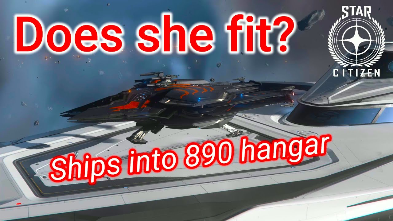 3.17.3 Does she fit into 890? - Ships in the hangar