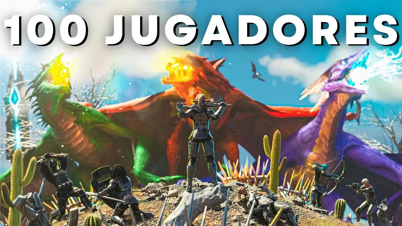 100 jugadores crean una civilización en ARK: Scorched Earth