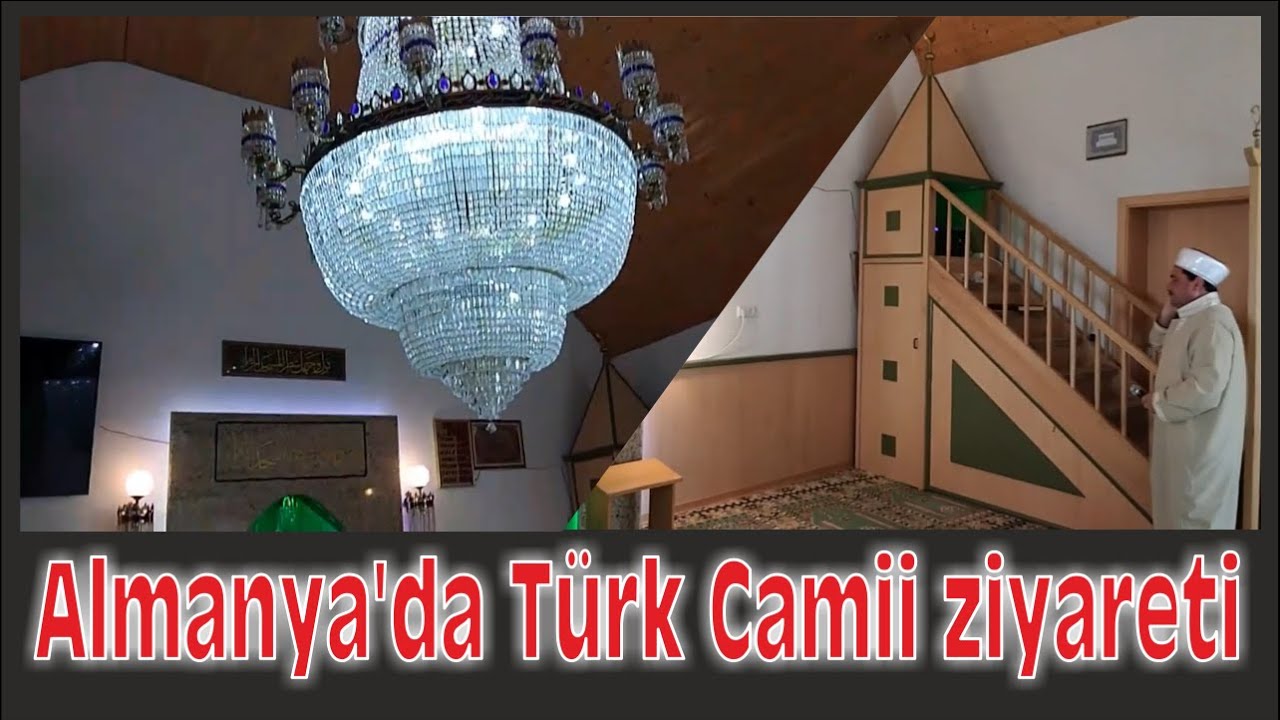 Almanya'da Camiler Nasildir?Almanya'da T&uuml;rk Camii ziyareti / Moschee in Deutschland /Mosque 2021