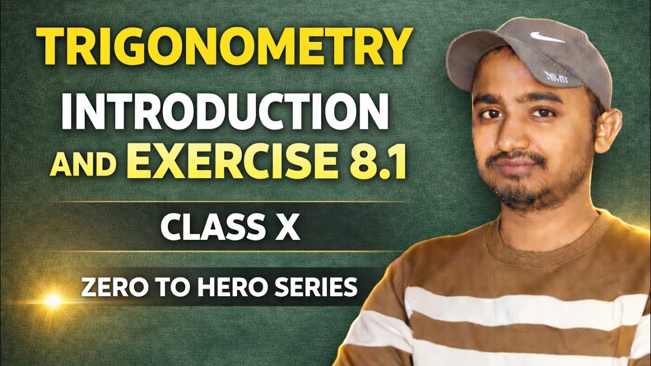 Trigonometry class X #spcc #viralvideo #bhabua #exercise 8.1 # full explanation 