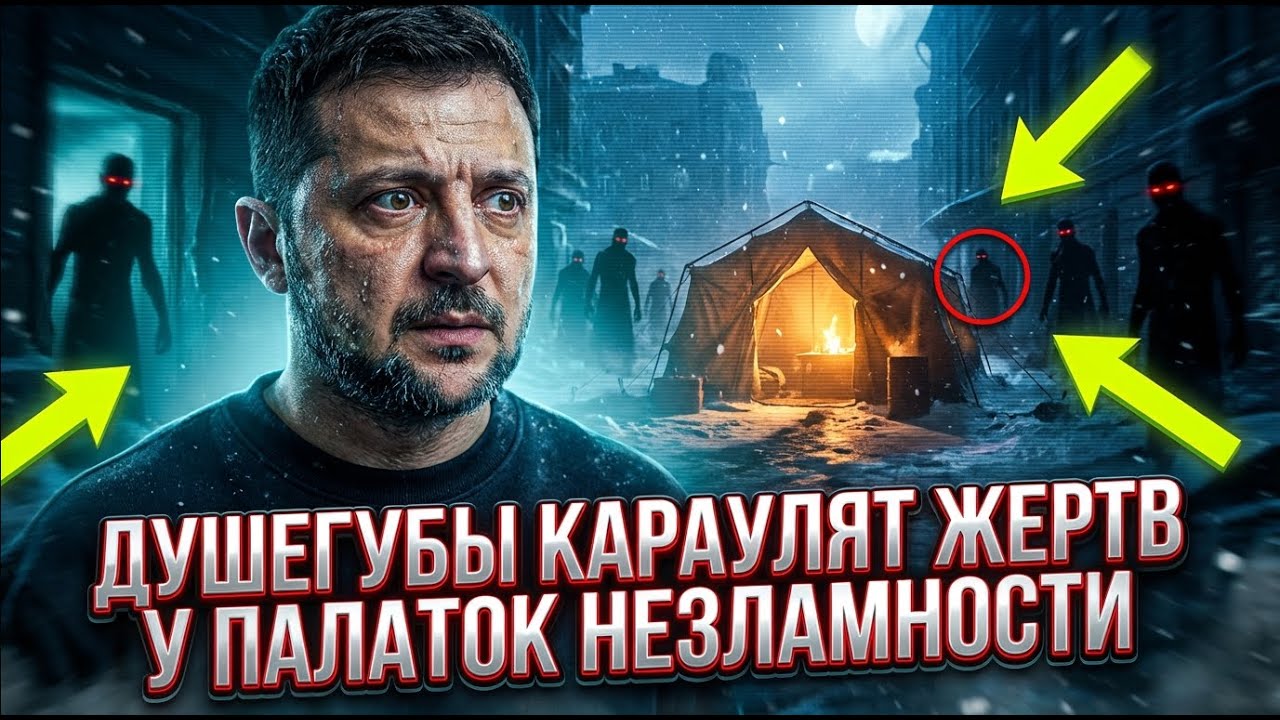 ДУШЕГУБЫ КАРАУЛЯТ ЖЕРТВ У ПАЛАТОК НЕЗЛАМНОСТИ А КИЕВ СТАНОВИТСЯ НЕ ПРИГОДНЫМ ДЛЯ ЖИЗНИ