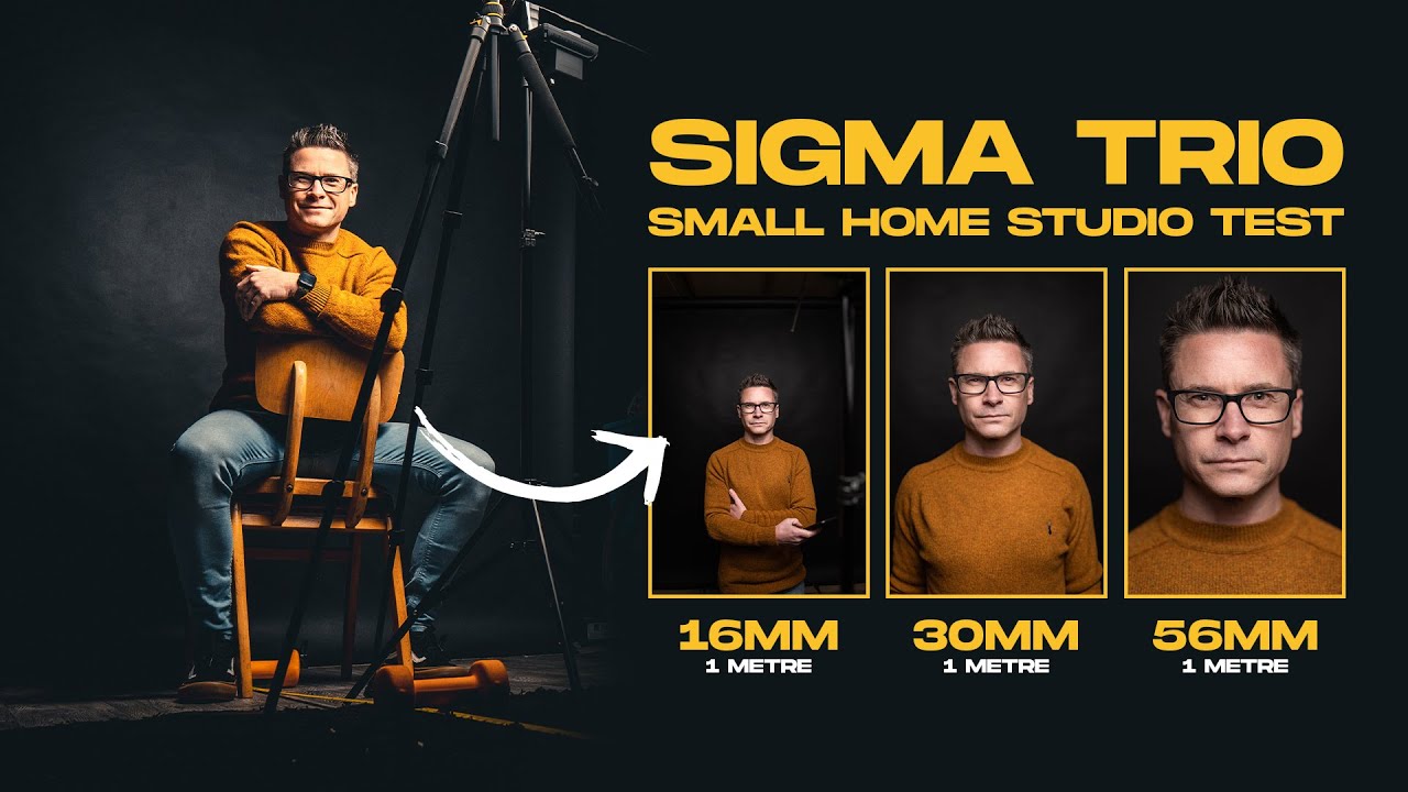 Sigma 16 мм, 30 мм и 56 мм 1.4. Сравнение для домашней студии