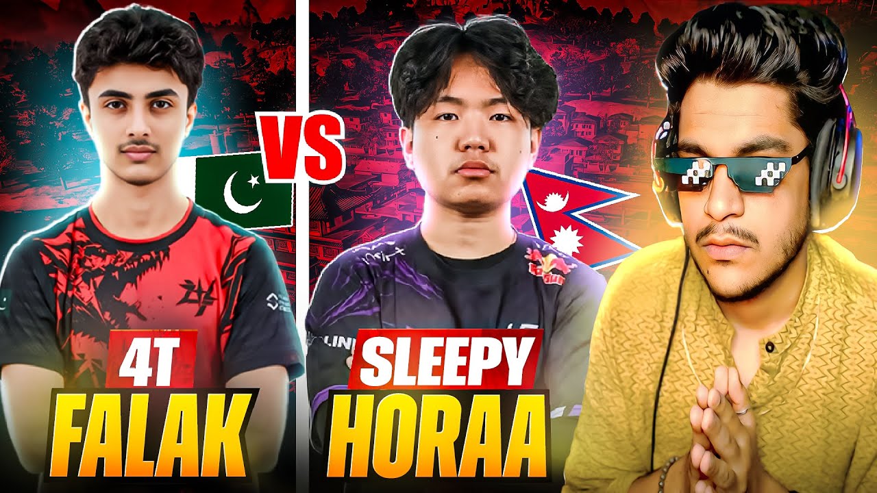 *4T FALAK* VS *SLEEPY HORAA*😲NEPAL🇳🇵 VS PAKISTAN🇵🇰IN PUBG MOBILE WORLD CUP