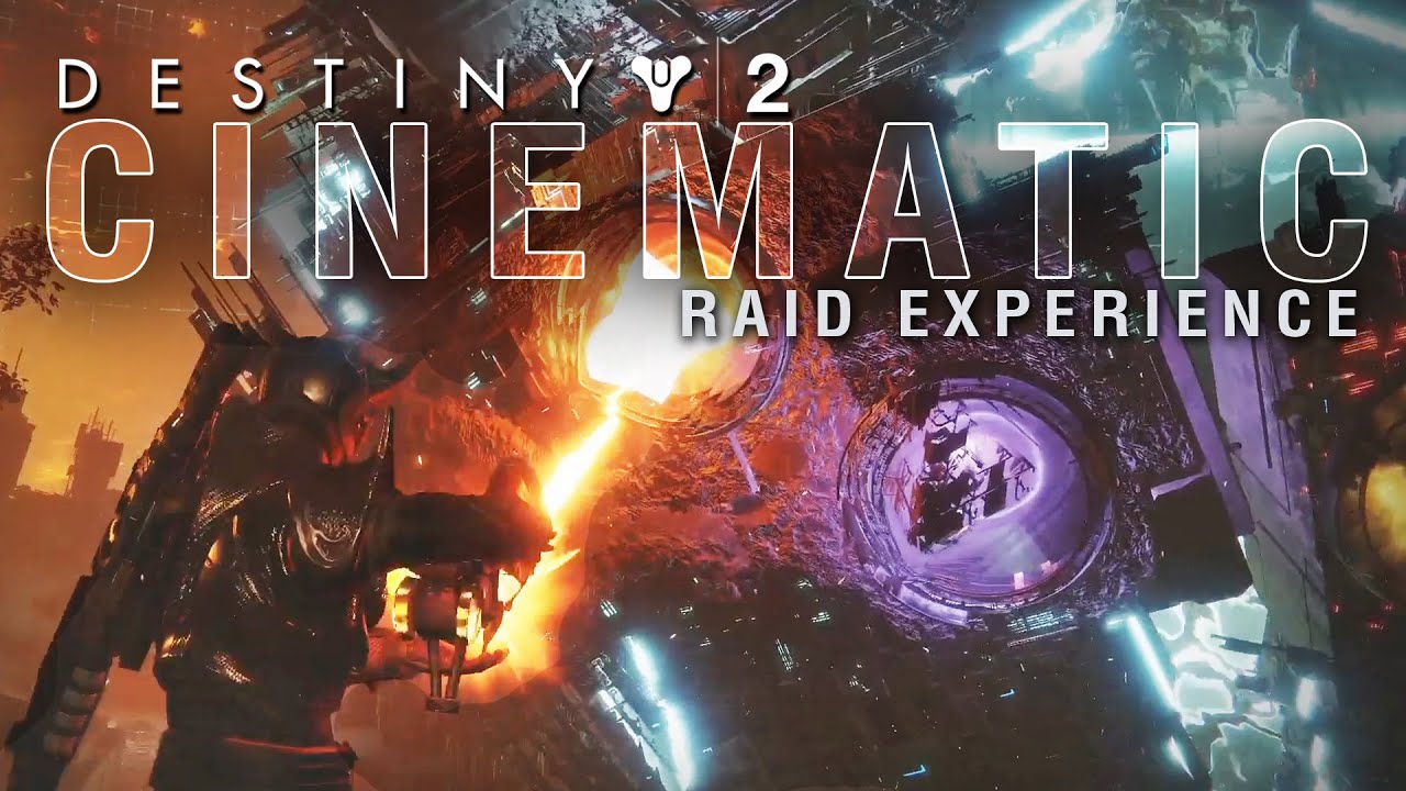 Destiny 2 CINEMATIC RAID! (No HUD Eater Of Worlds Raid in D2)