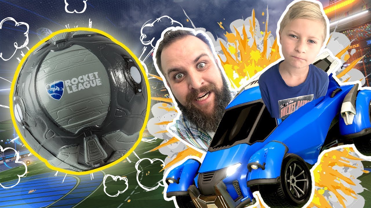 Rocket League Game Play on Epic Family Gaming Channel Justin's First Time Playing Rocket League Ever