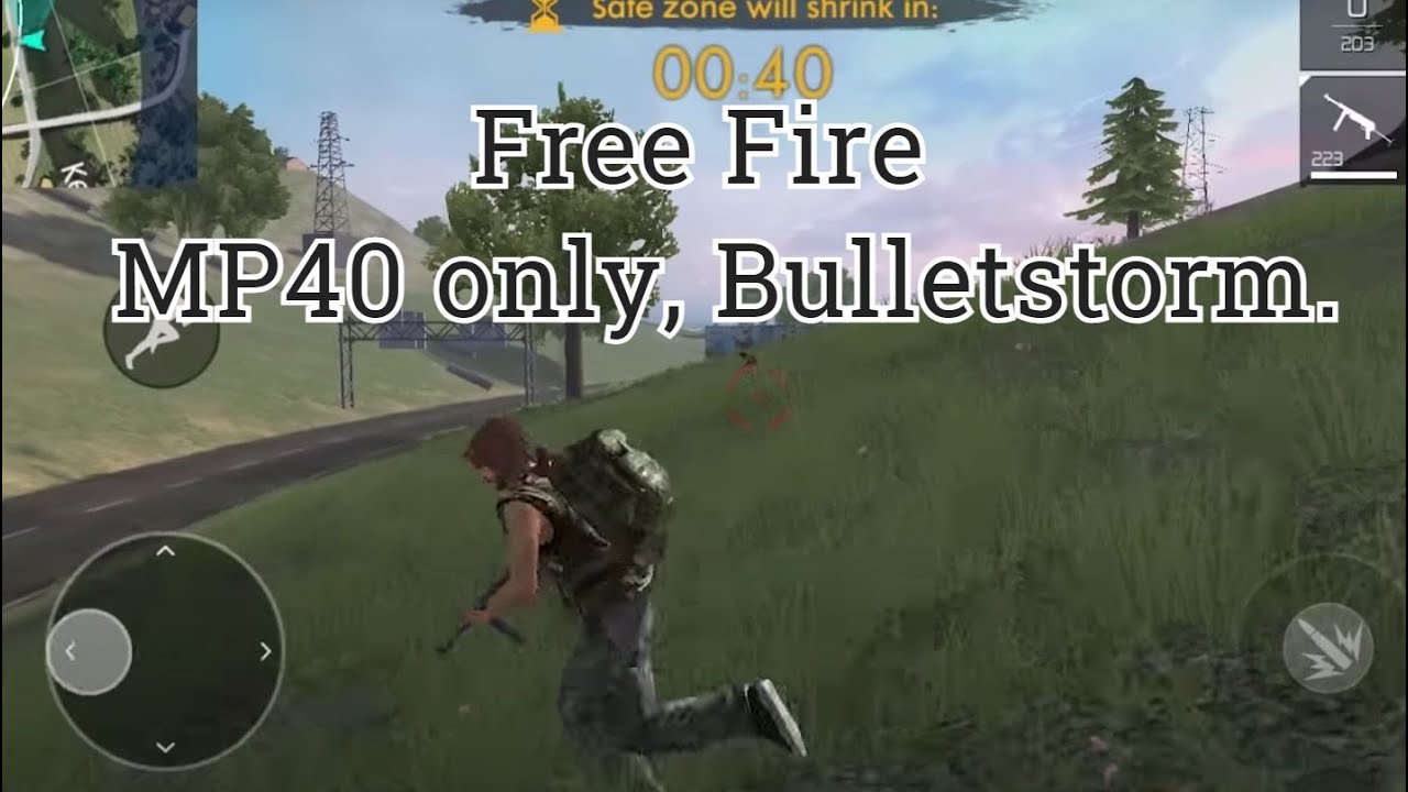 Free Fire - MP40 only, Bulletstorm.
