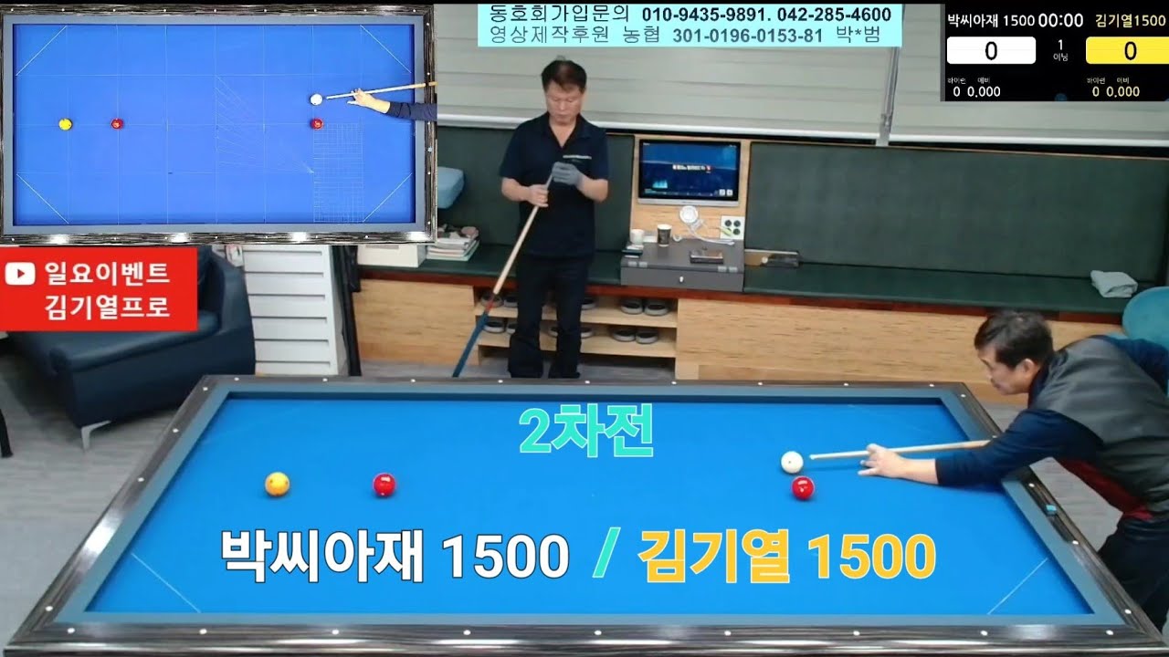 박씨아재 1500/김기열프로1500  2차전