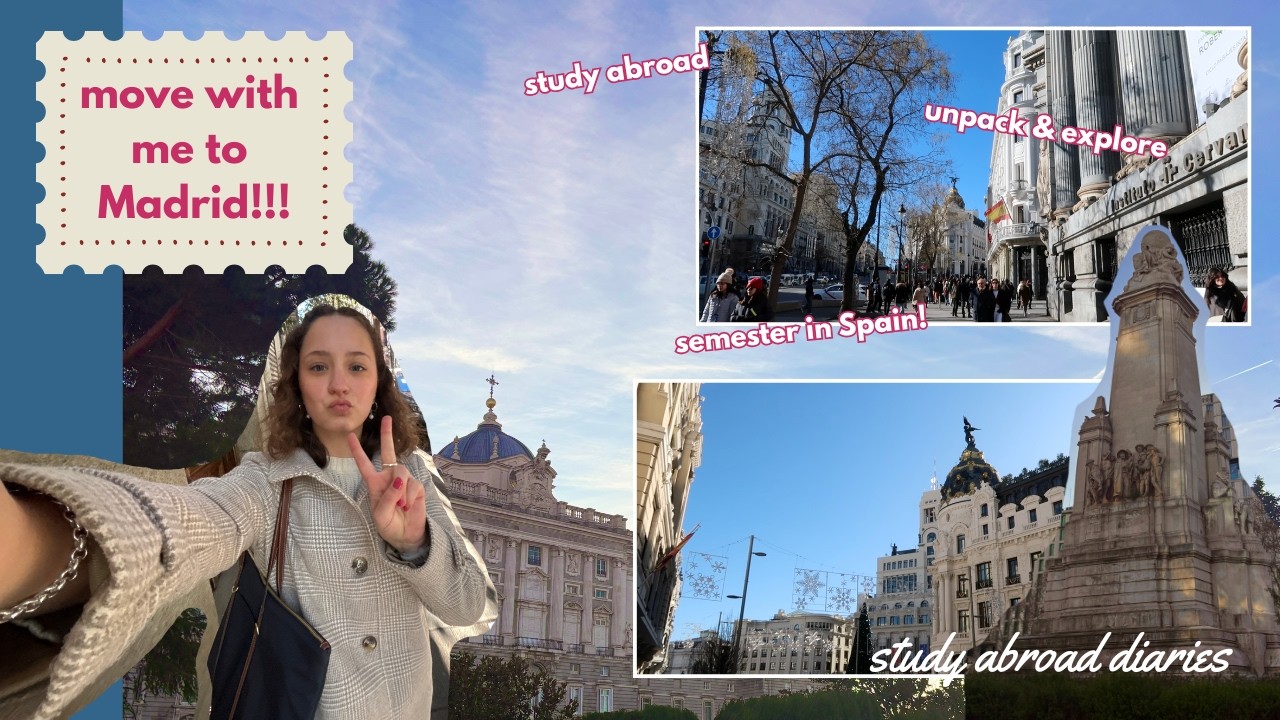 move to Madrid with me for study abroad!!! | spending spring semester in Spain :)