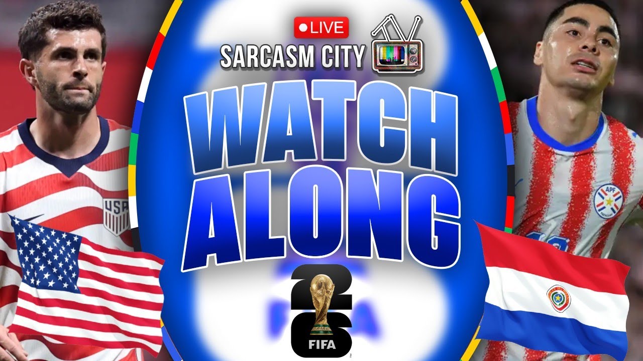 USA 4-1 PARAGUAY LIVE Stream WATCHALONG - WORLD CUP 2026 - GROUP D