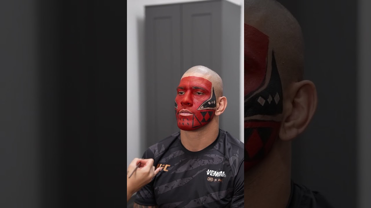 Alex Pereira transforming into POATAN! 🔥 #ufc300
