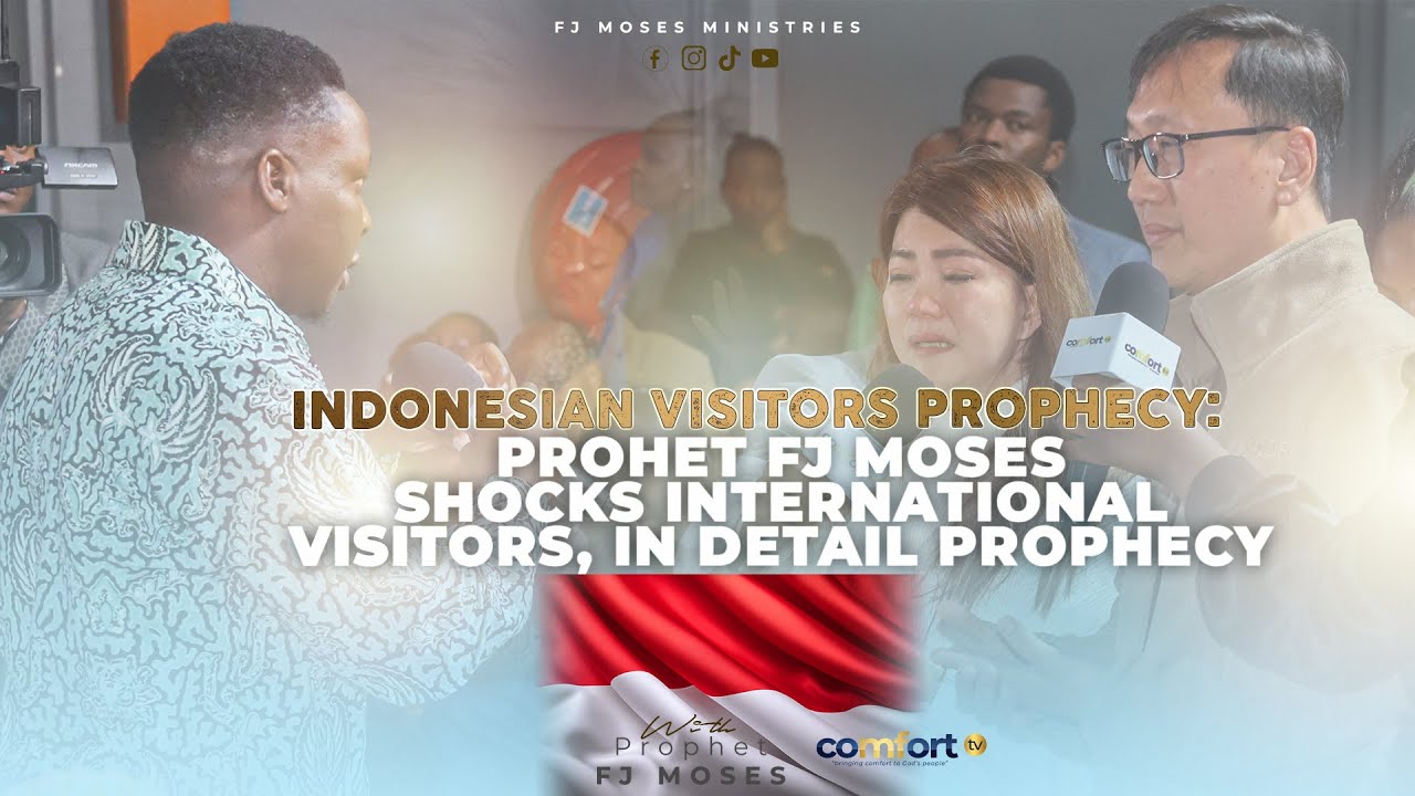 ASIANS TRAVEL FOR THEIR DIVINE ENCOUNTER || PROPHECY TIME || PROPHET FJ MOSES || #fjministries