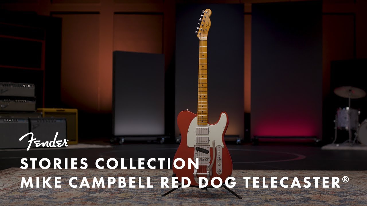 Изучаем Telecaster Red Dog Майка Кэмпбелла | Коллекция историй Fender | Fender