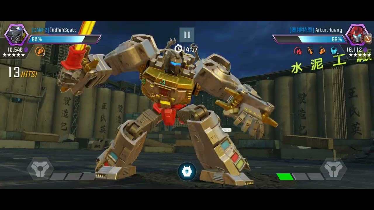 Transformers forged to fight - 91k Raid base won!!