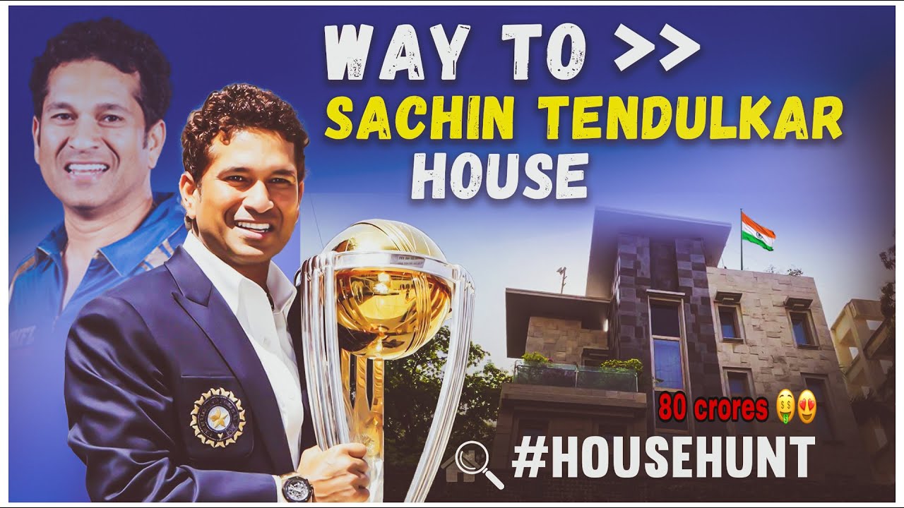 way to sachin tendulkar house|Sachin House Tour|India cricketer sachin home|sachin house in mumbai🤑