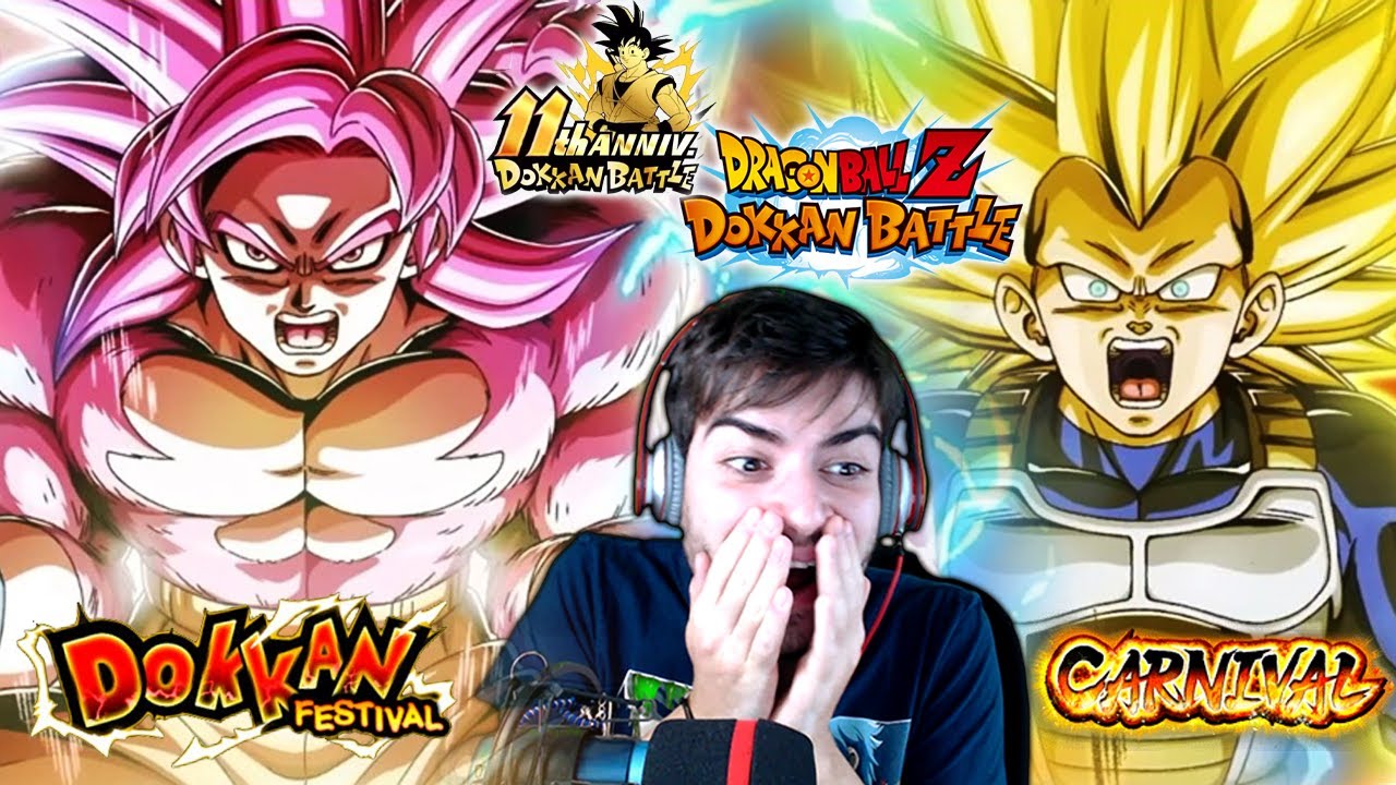 😍 REAGISCO a LR ADULT GOKU SUPER SAIYAN 4 vs LR SSJ3 VEGETA ADULT 11° ANNIVERSARIO DOKKAN BATTLE ITA