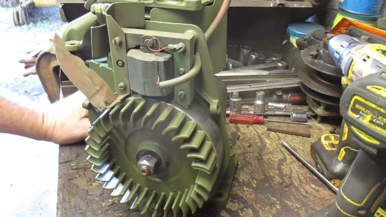 Сборка двигателя Briggs Model 