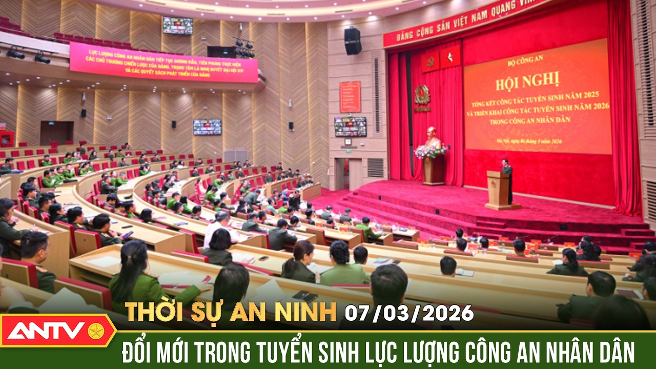 Thời sự an ninh ngày 7/3: Đổi mới trong tuyển sinh CAND góp phần xây dựng đội ngũ cán bộ chất lượng