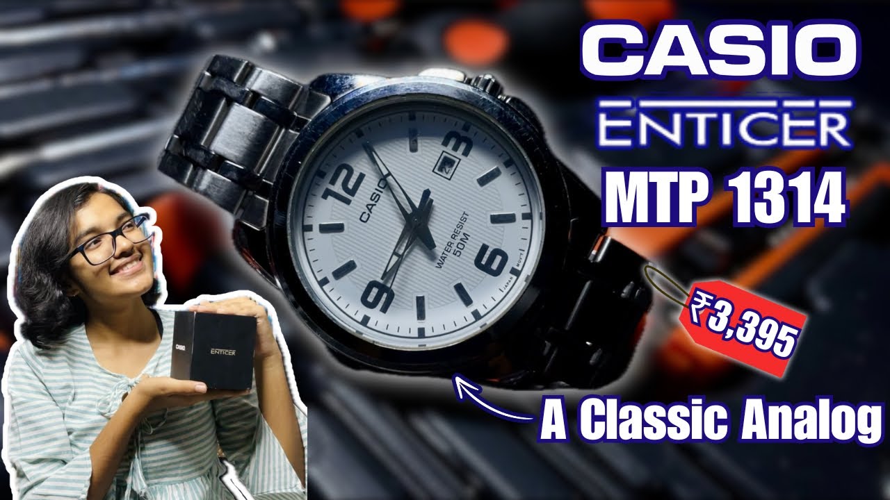 A Classic Analog l CASIO MTP-1314