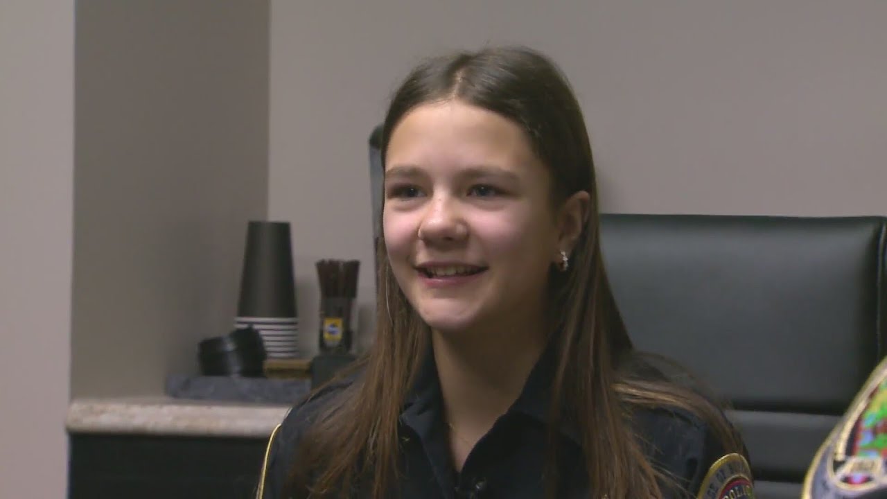 Middle schooler becomes chief of the Buffalo Grove Police Department for the day