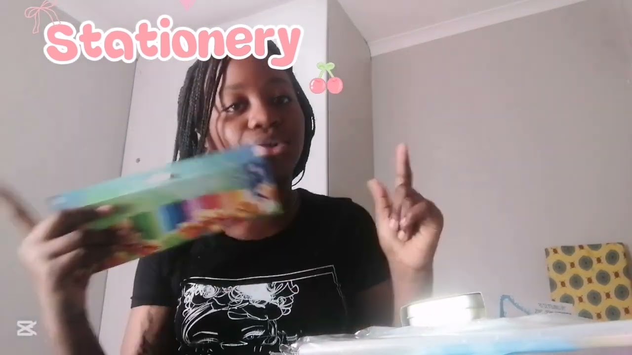 First vlog(stationery vlog ❤️🎀) 