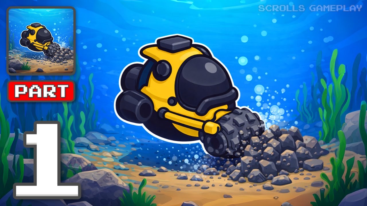 Stone Mining Empire - Gameplay Walkthrough Part 1 - Upgrade Your Mining Power (iOS, Android)
