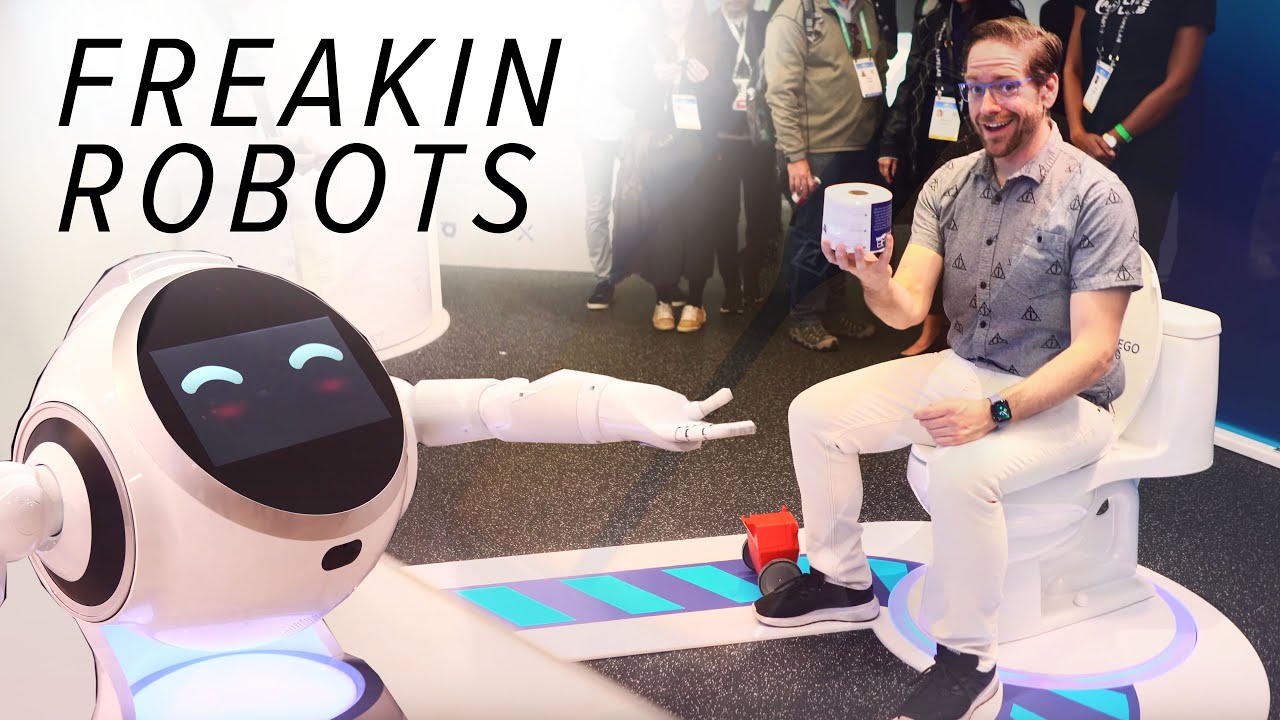 The weird and wonderful world of robots at CES 2020