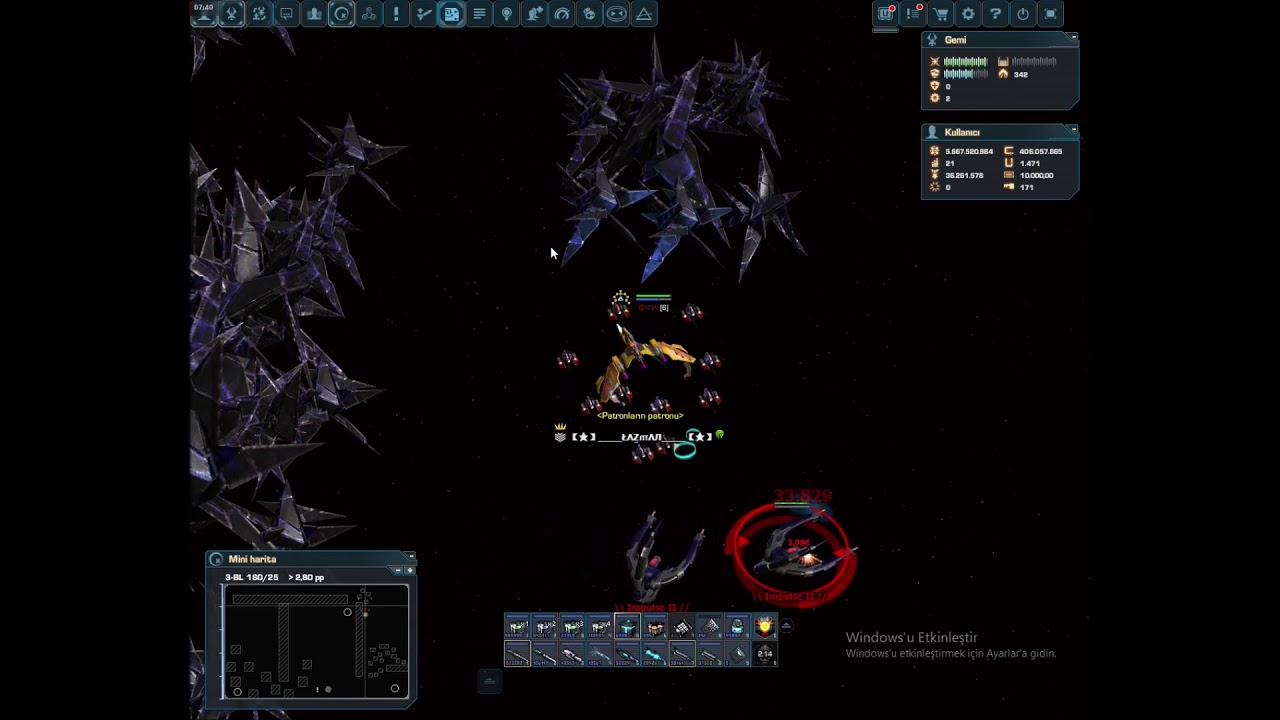 Darkorbit rinusk kasma - Darkorbit 10 dakikada 300 rinusk kasma