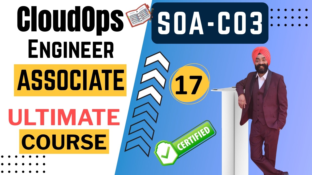 EP17: Master the SOA-C03 Exam with this AWS CloudOps Engineer Course 2026 | Practice Questions