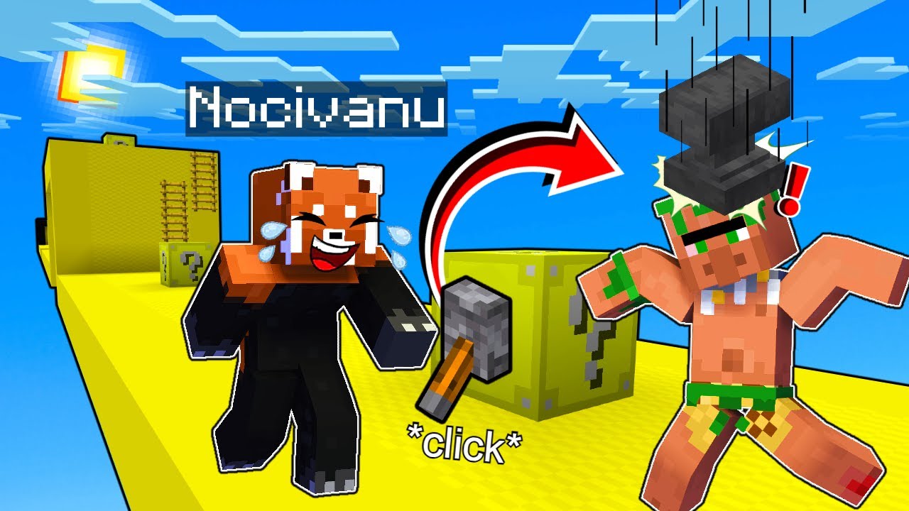Fur lucky blocks sa il enervez pe Klorna! Troll LVL 999
