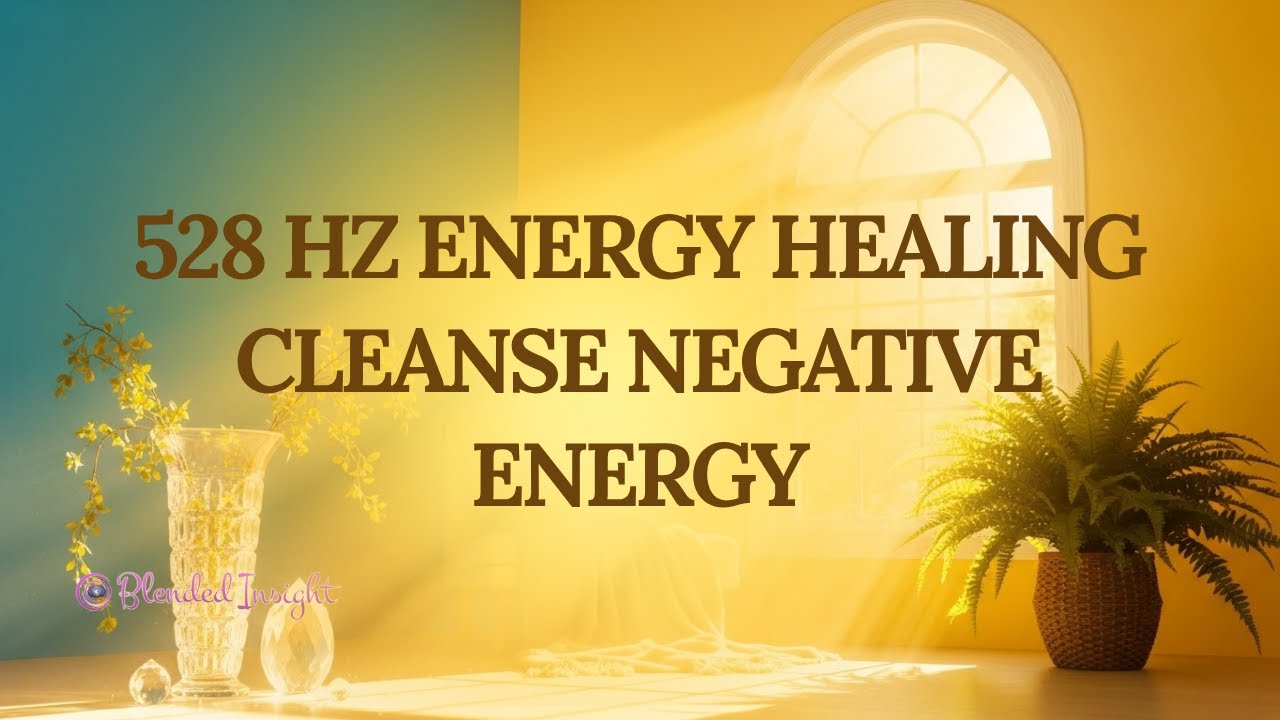 528 Hz Energy Healing | Cleanse Yourself & Your Home of Negative Energy