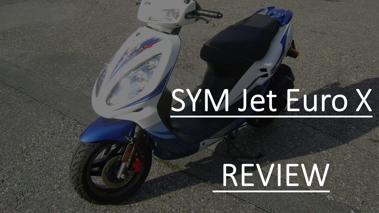 SYM Jet Euro X Scooter | Animated Review
