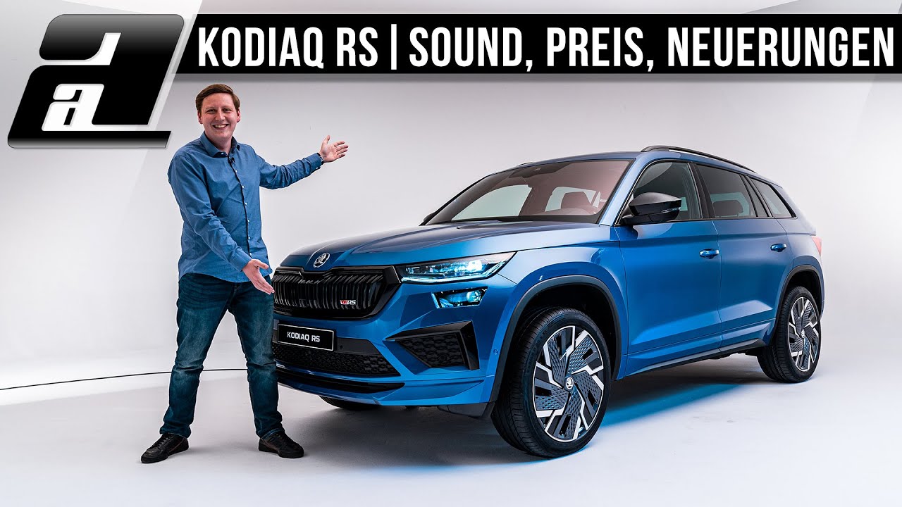 Der NEUE Skoda Kodiaq RS (245PS, 2.0 TSI) | ALLE Neuerungen, Fakten und Soundcheck | ERSTEINDRUCK