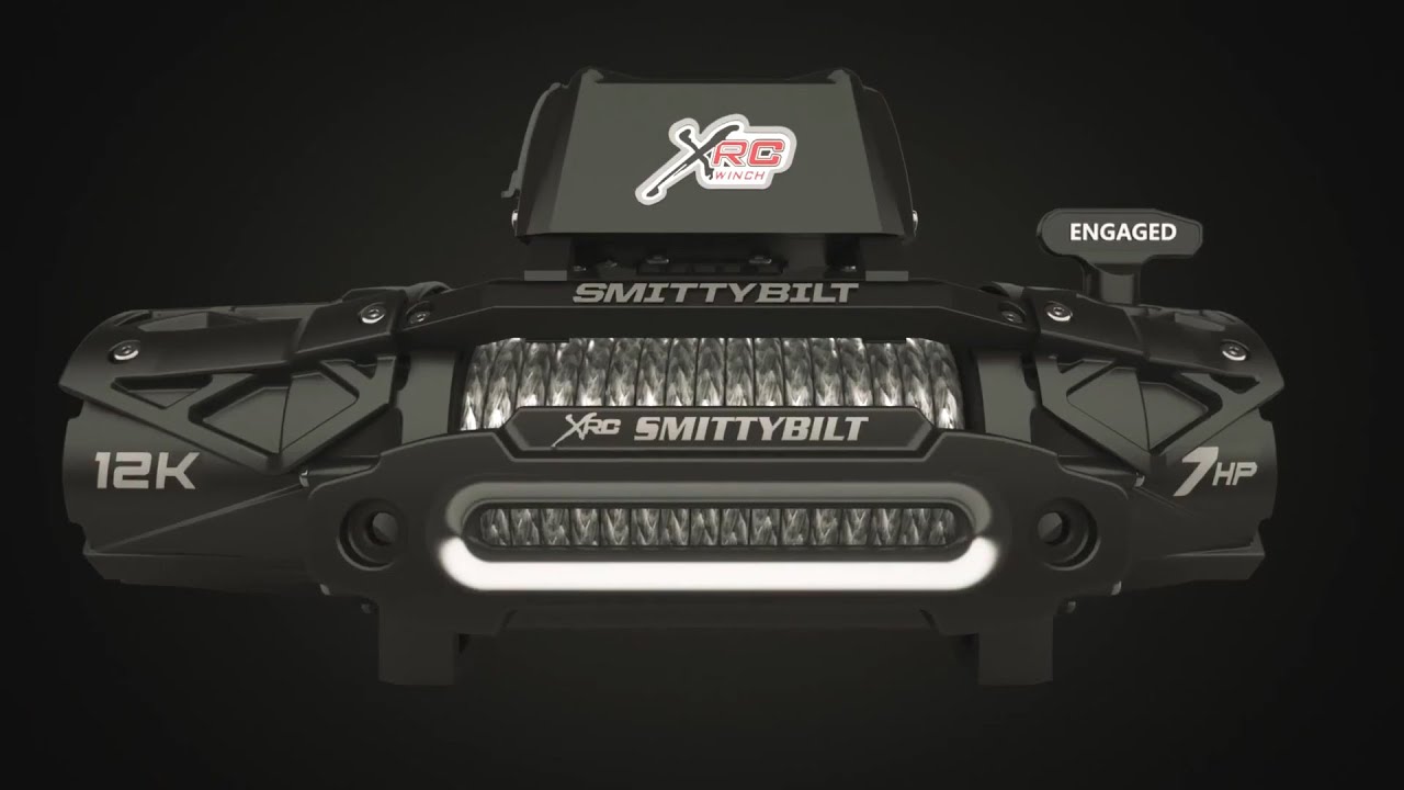 Smittybilt XRC GEN3 9.5K Comp Series Winch with Synthetic Cable. Purchase link below.