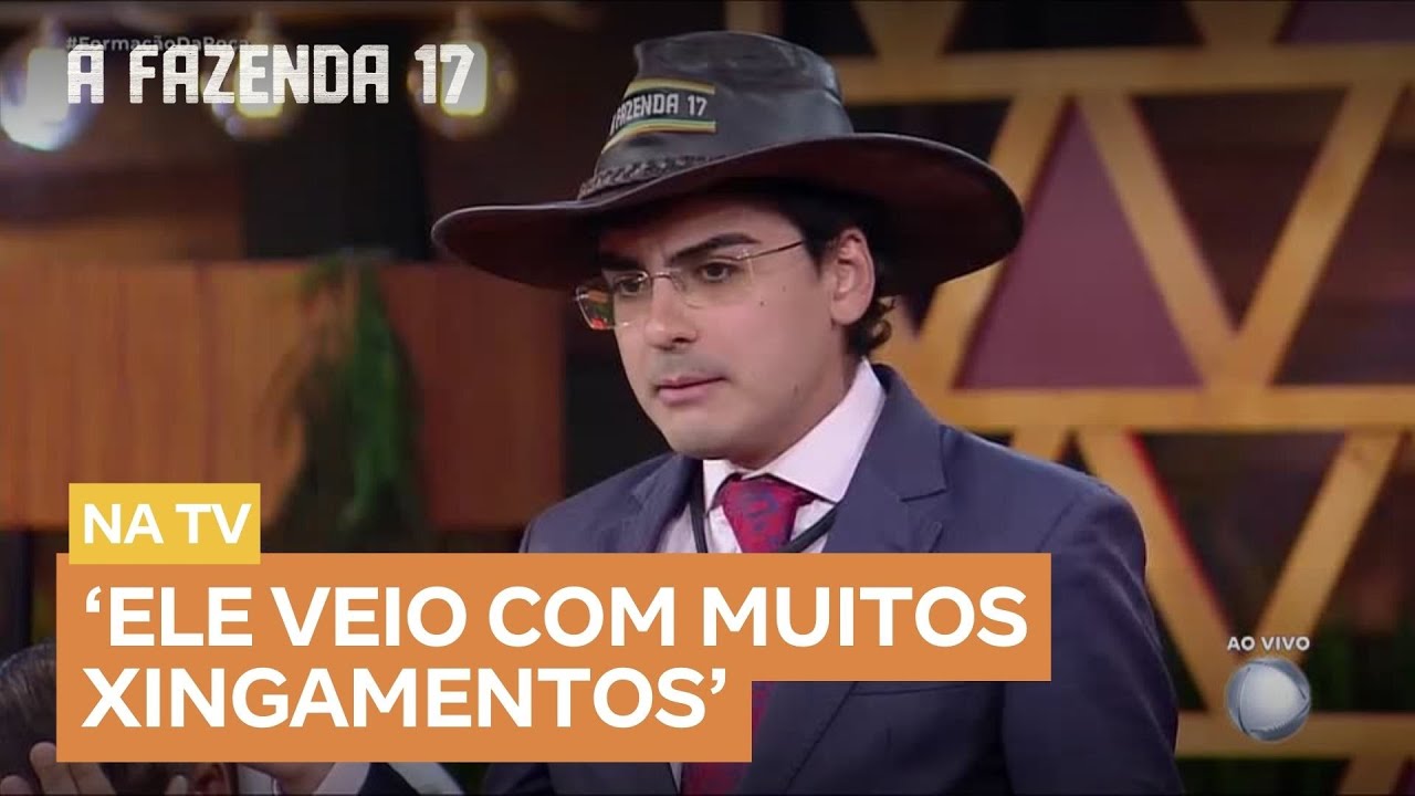 Dudu Camargo indica Toninho Tornado &agrave; Ro&ccedil;a | A Fazenda 17