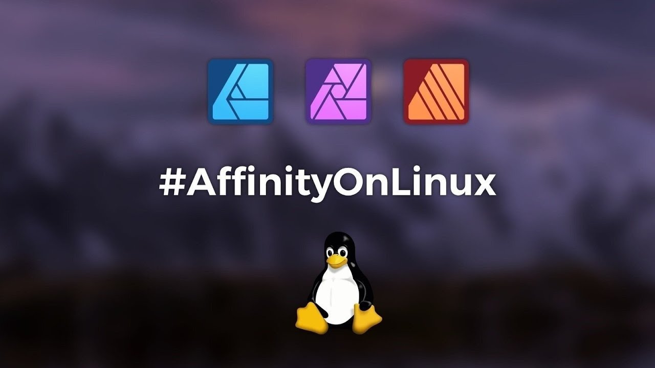 Легко используйте Affinity в Linux без какой-либо дополнительной настройки (AppImage).