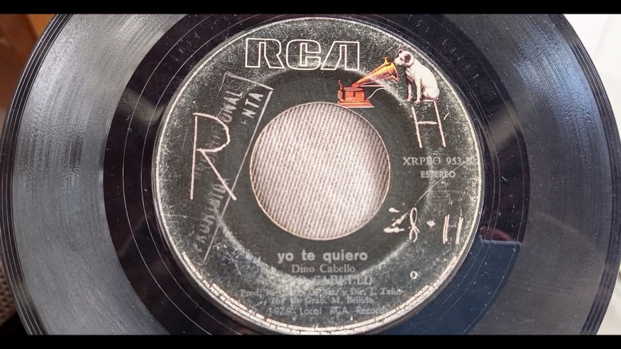 DINO CABELLO  == YO TE QUIERO (1979)