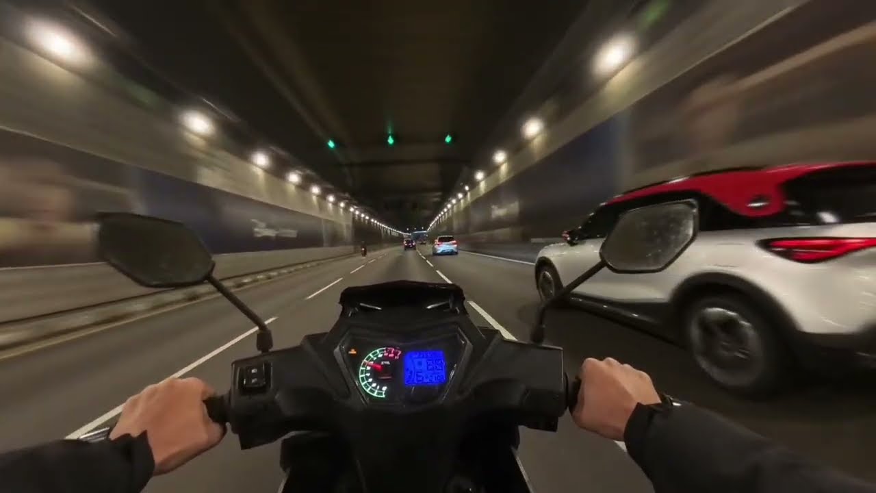 Back To Home Ride (Video Test) | SYM VF3i 185 (Malaysia)