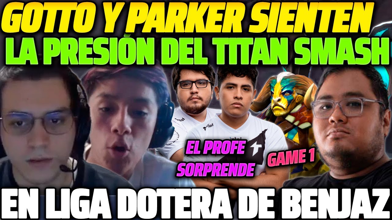 😲 MATTHEW Y PARKER 😲 SIENTEN LA PRESIÓN DEL ELDER TITAN DE SMASH EN LA LIGA DOTERA DE BENJAZ 😱