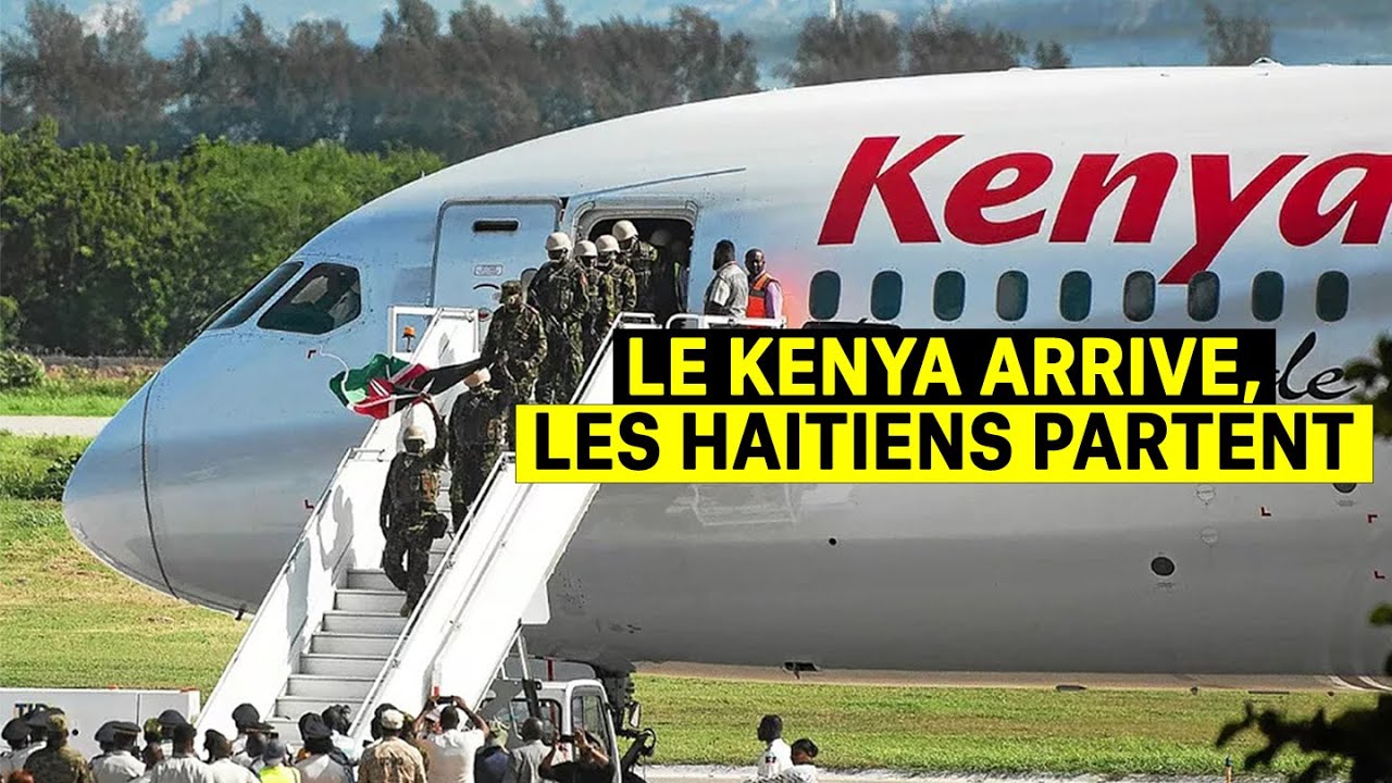 Le Kenya arrive, les Haïtiens partent