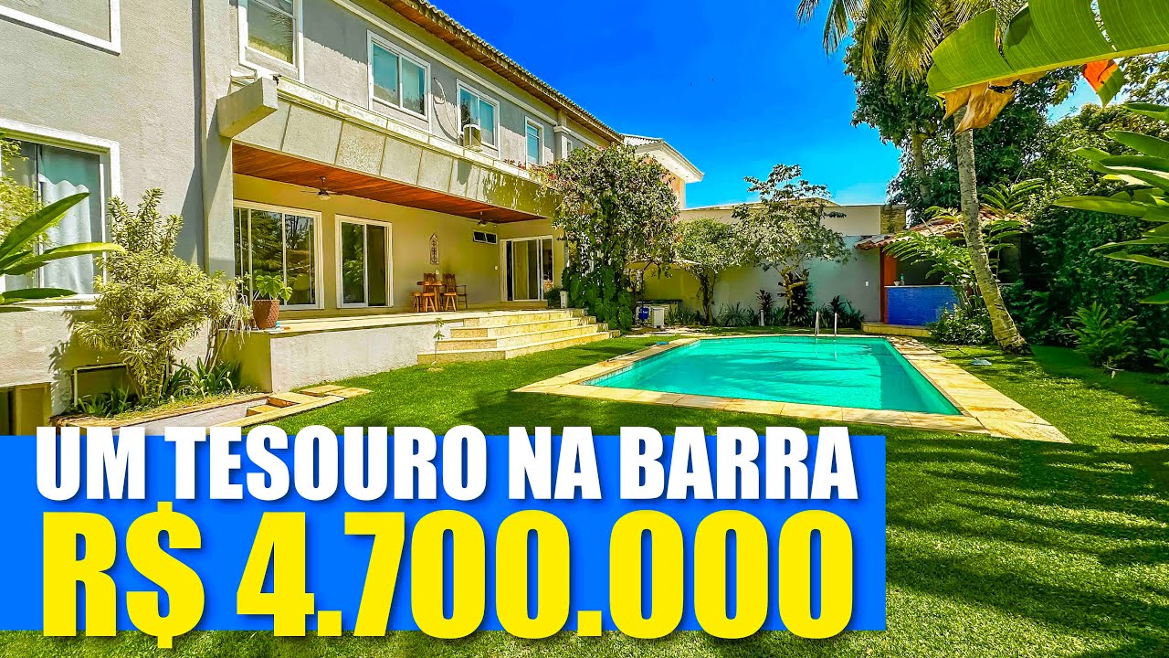💎 Duplex de Luxo na Barra da Tijuca! Localização imbatível! TOUR COMPLETO! R$ 4.7 milhões!
