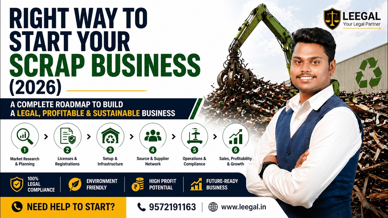 RIGHT WAY TO START YOUR SCRAP BUSINESS (2026)