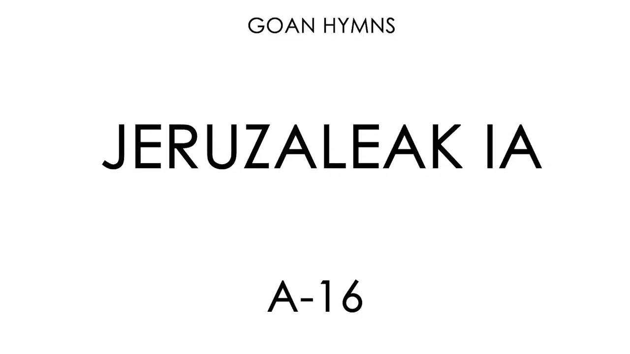 Jeruzaleak ia | A-16